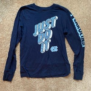 Nike UNC Long-Sleeve Tee